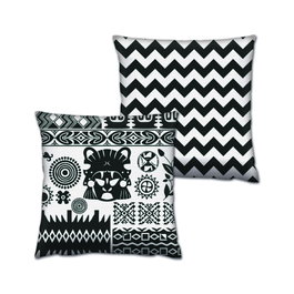 Aberto Design Juego de Cojines AB-4364-4391 de Algodón y Poliéster para Hogar, Comodidad y Estilo, Funda Extraíble 43x43 cm (2 Piezas)